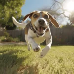 beagle keeps running away